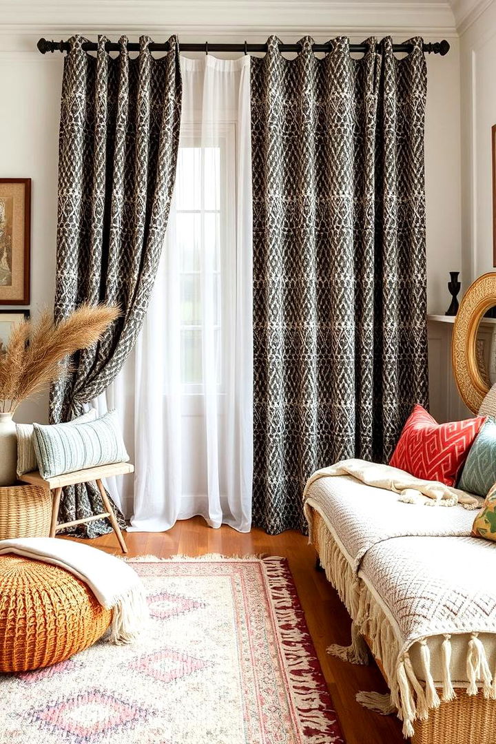 Trendy Textile Accents - 22 Teen Girl Bedroom Ideas