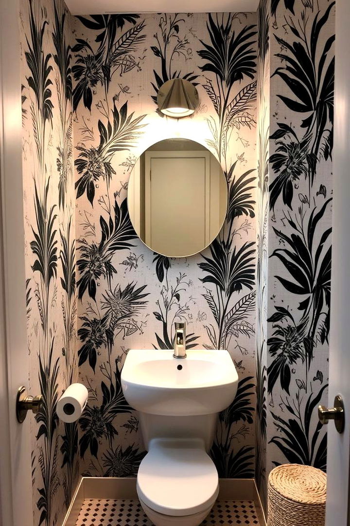 Trendy Wallpaper Selections - 22 Dorm Bathroom Ideas