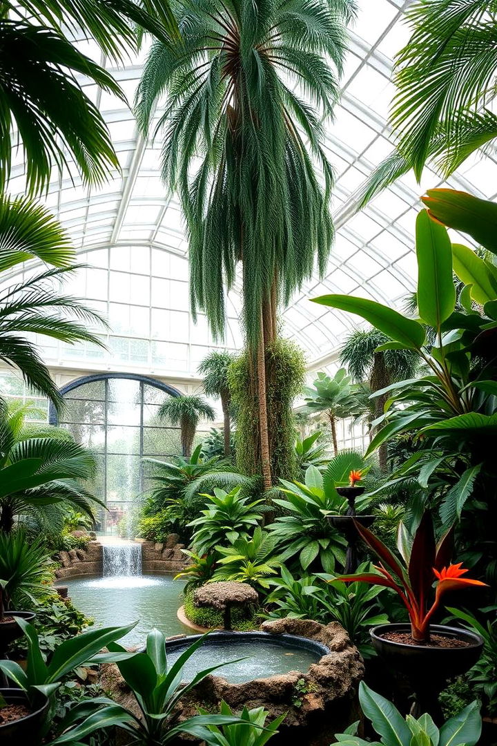 Tropical Escape - 22 Corner Greenhouse Ideas