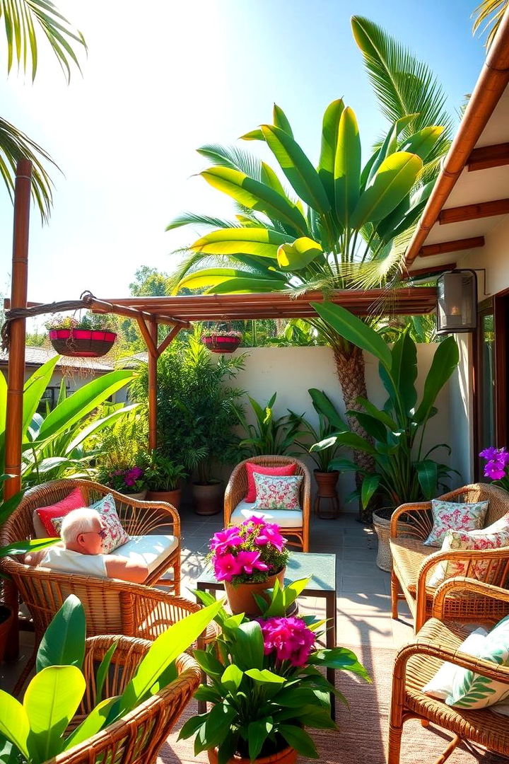 Tropical Escape Inspiration - 22 Covered Patio Ideas
