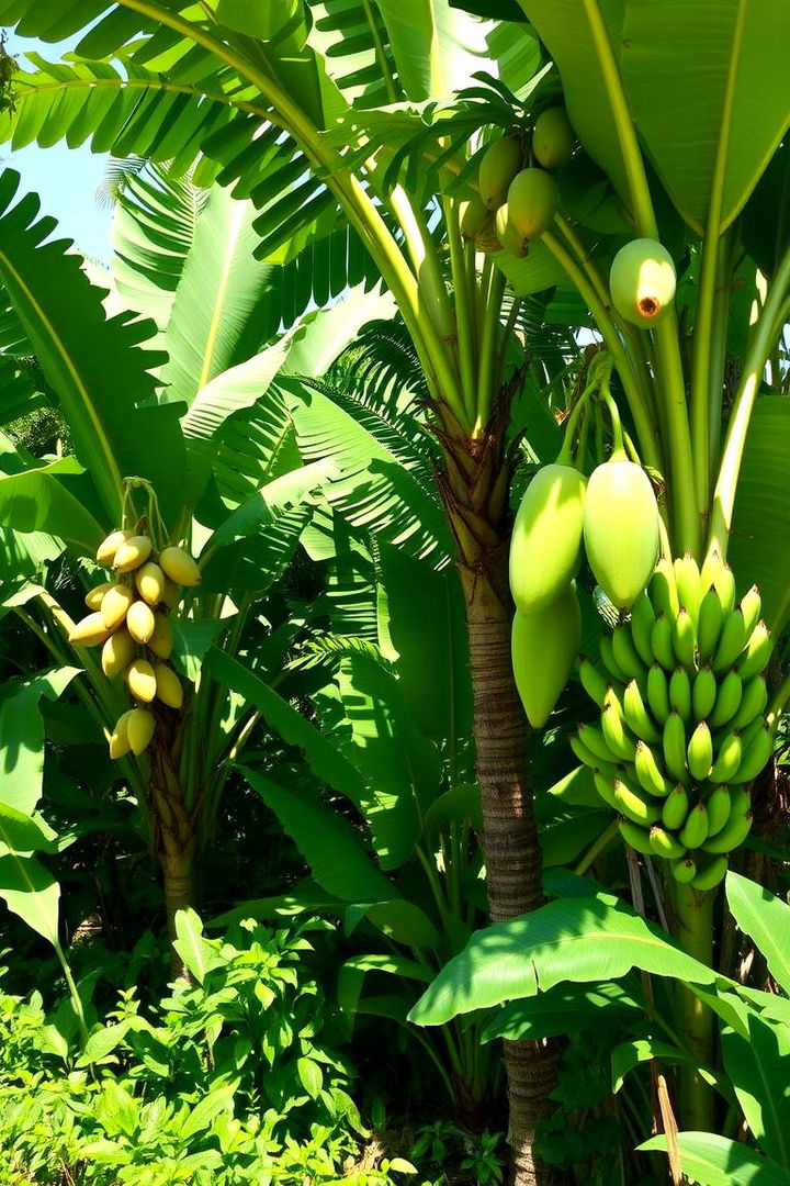 Tropical Fruit Garden Corner - 22 Tropical Backyard Ideas