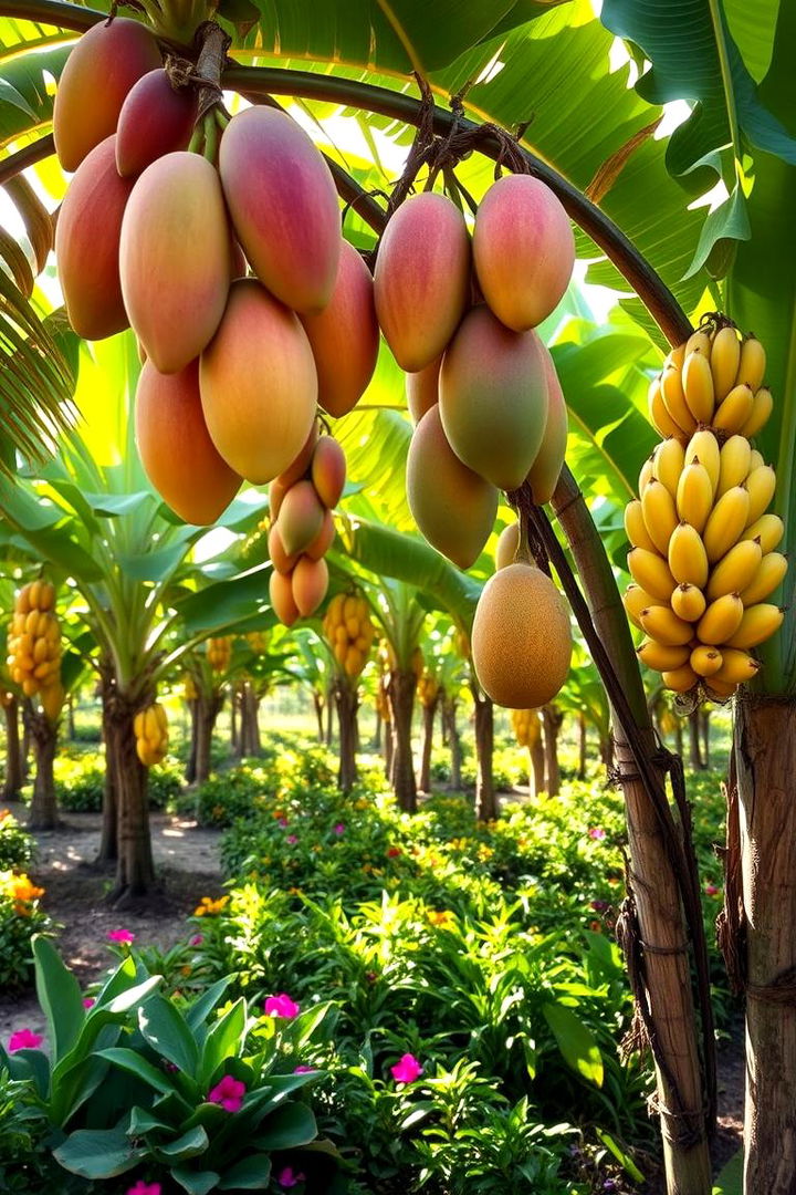 Tropical Fruit Orchard - 22 Tropical Garden Ideas