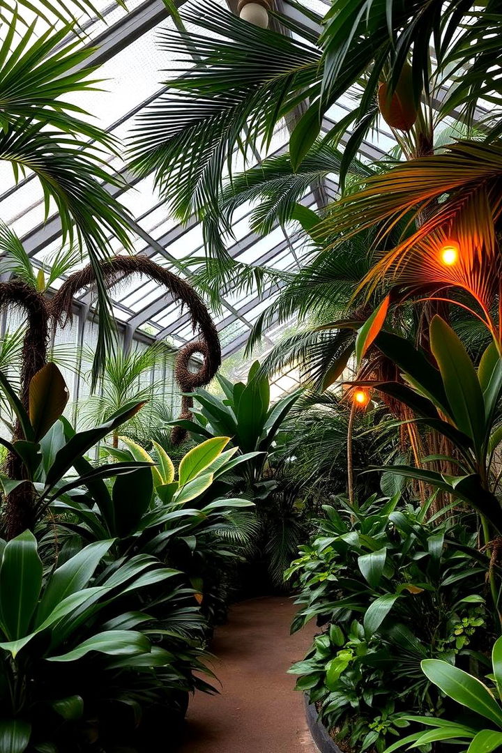 Tropical Indoor Greenhouse Escape - 22 Greenhouse Ideas