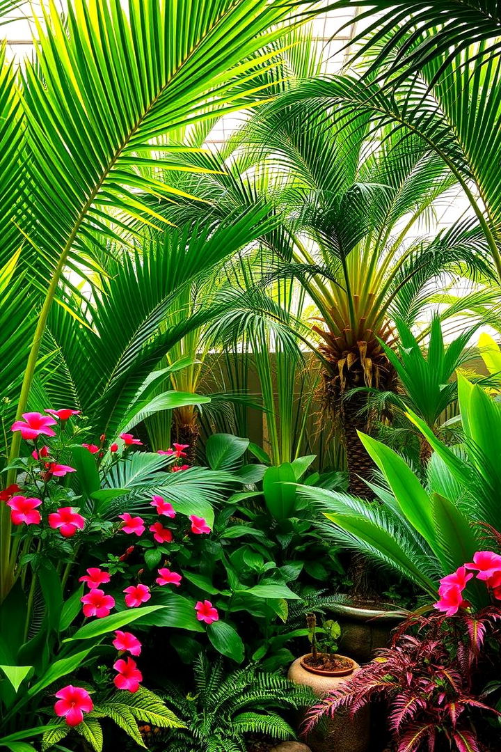 Tropical Oasis Enclosure - 22 Enclosed Garden Ideas