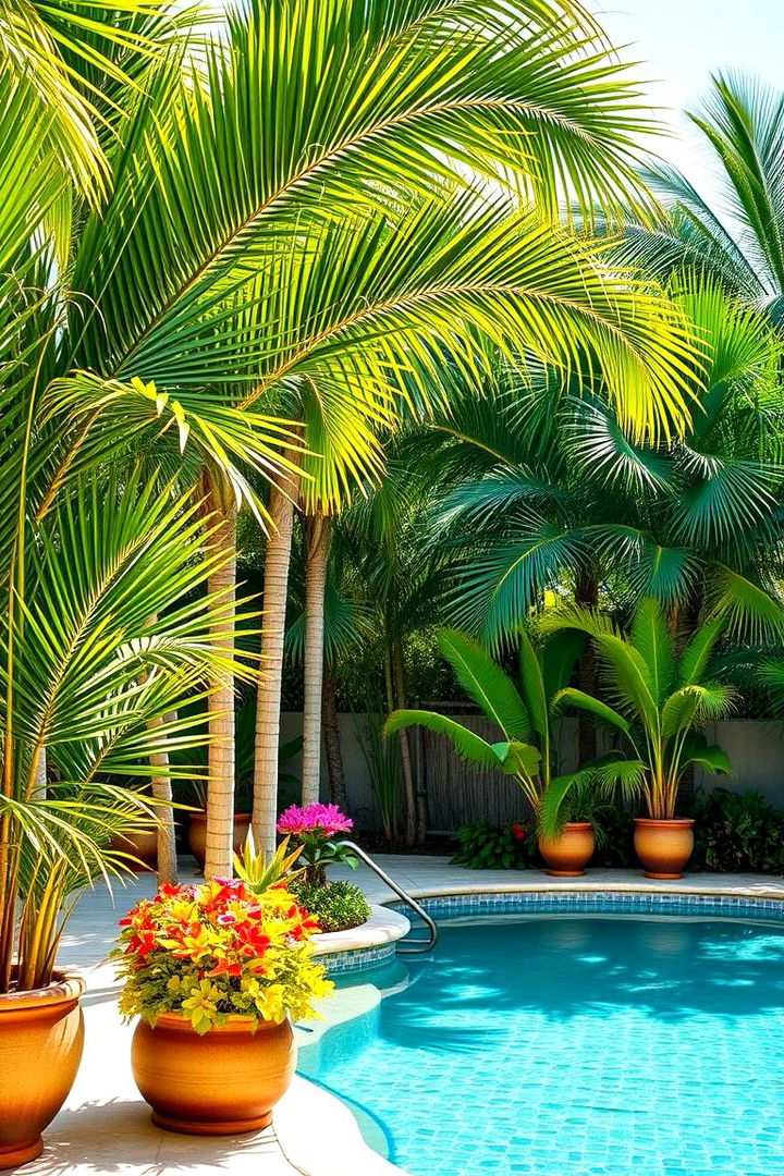 Tropical Oasis Escape - 22 Pool Patio Ideas