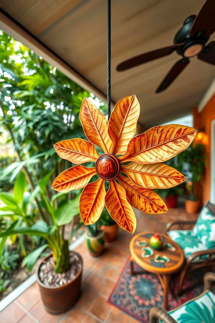 Tropical Oasis Vibe - 22 Patio Fan Ideas