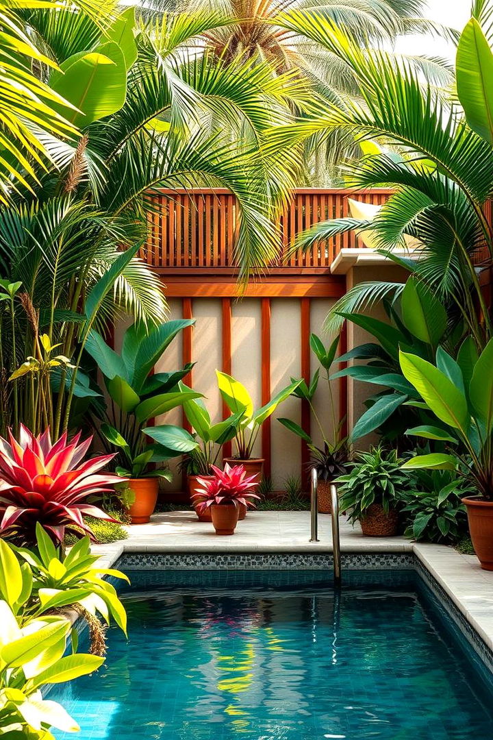 Tropical Paradise Infusion - 22 Semi Inground Pool Ideas