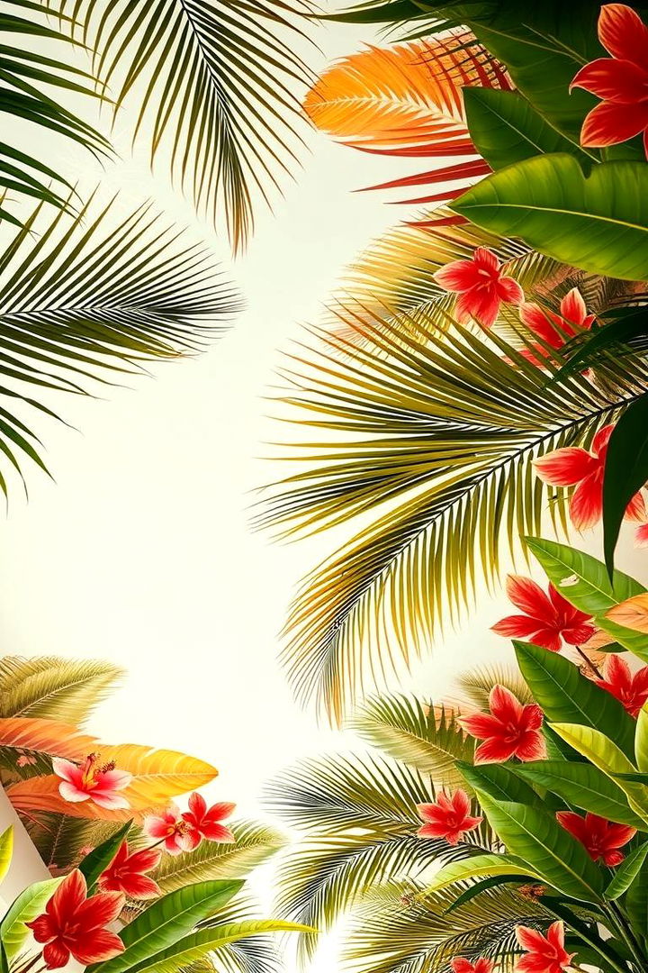 Tropical Paradise Vibes - 22 Ceiling Wallpaper Ideas