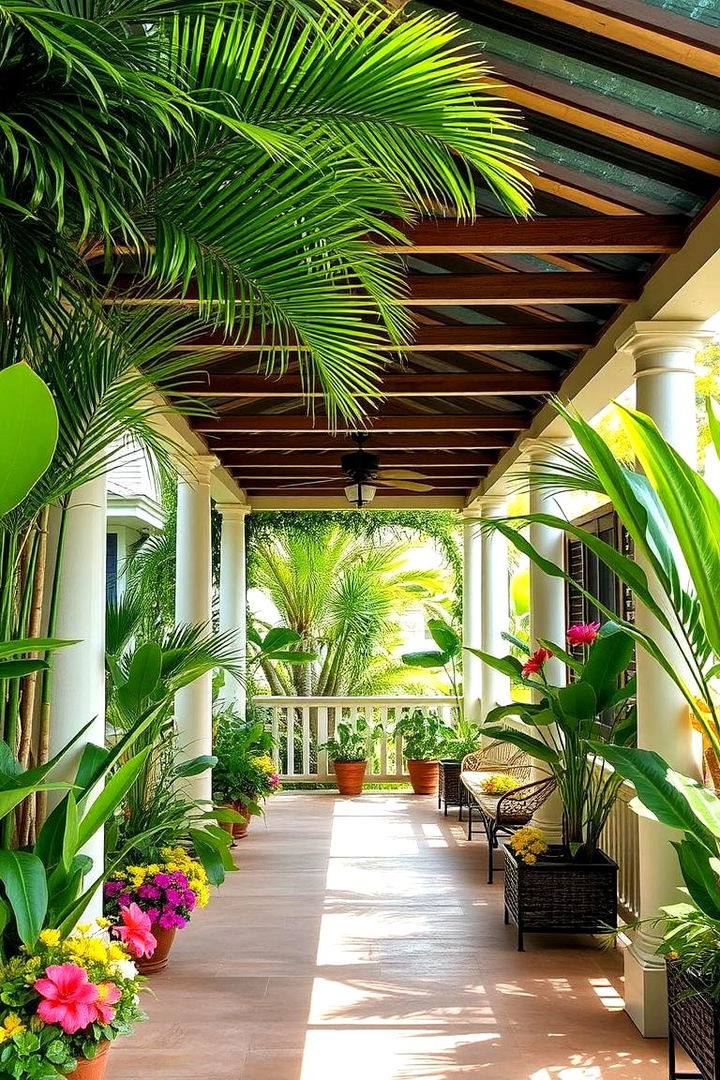 Tropical Retreat Atmosphere - 22 Covered Porch Ideas