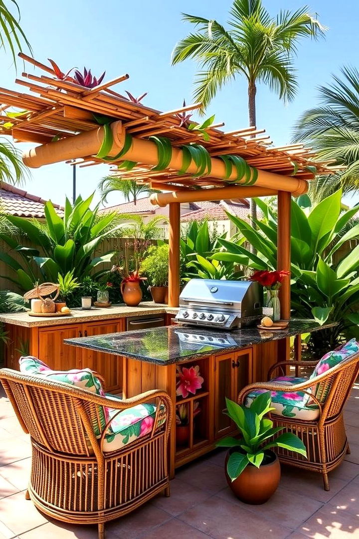 Tropical Theme Inspiration - 22 Bbq Island Ideas