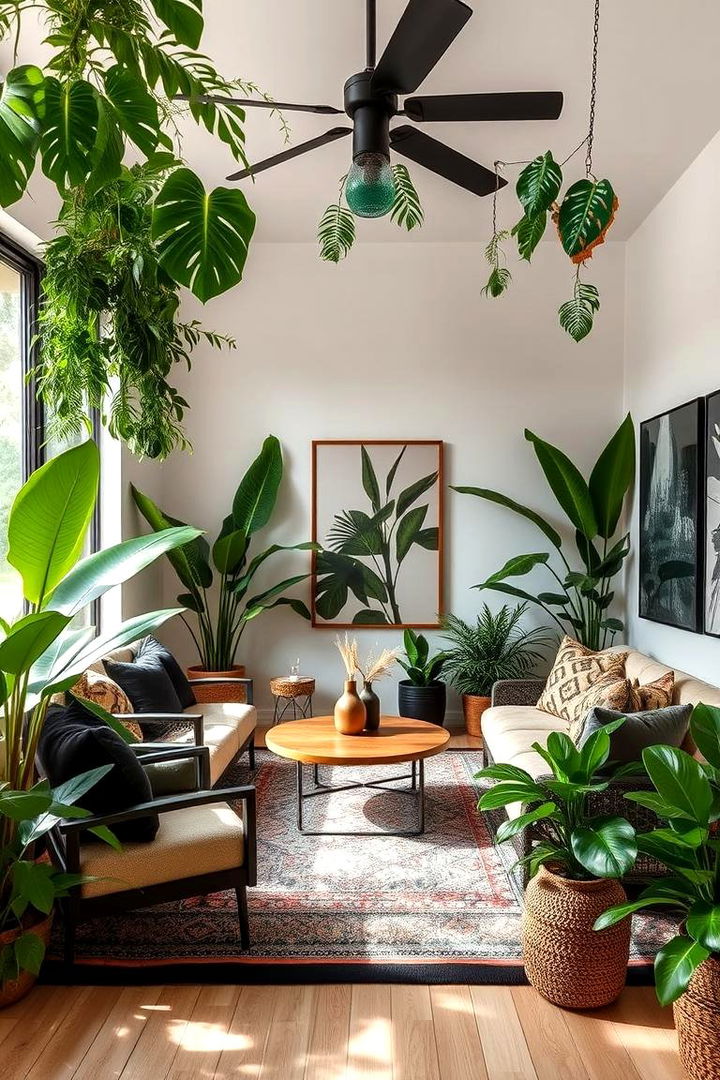 Tropical Touch - 22 Black and Green Bedroom Design Ideas