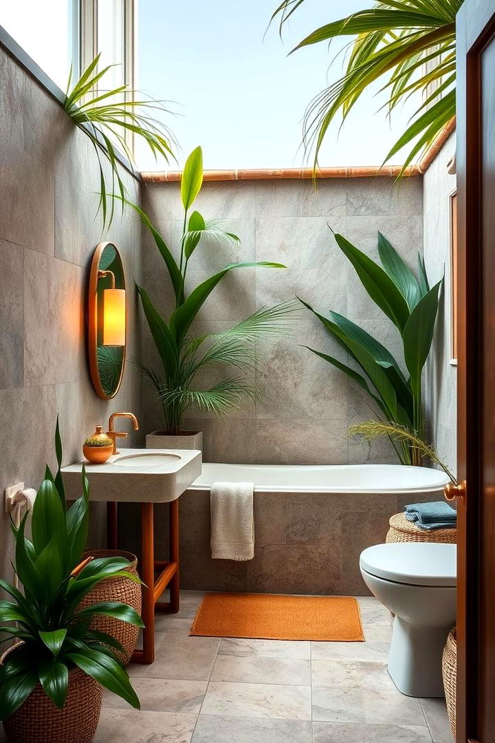 Tropical Vibes - 22 Primary Bathroom Ideas