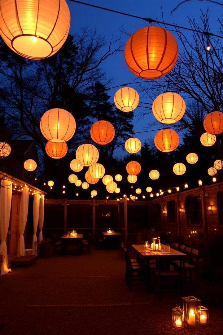 Twilight Lantern Party - 22 Fall Birthday Party Ideas