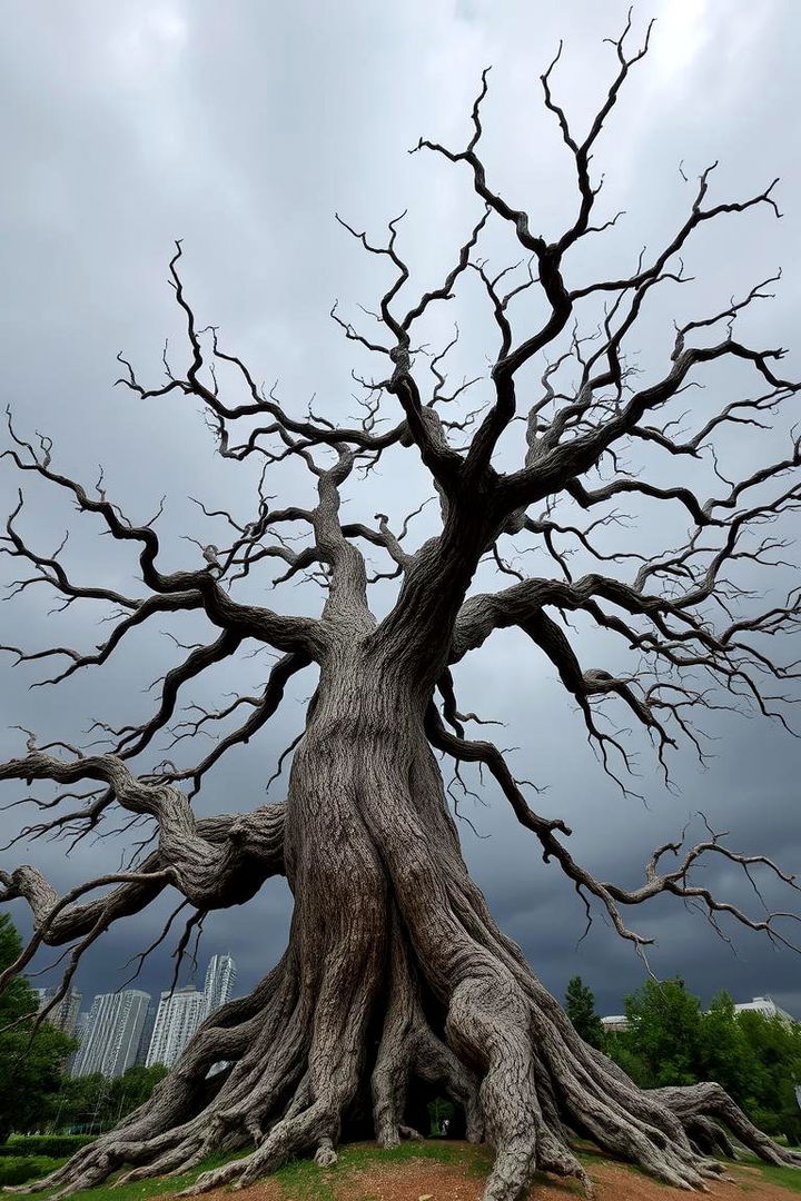 Twisted Tree Sculptures - 22 Gothic Garden Ideas