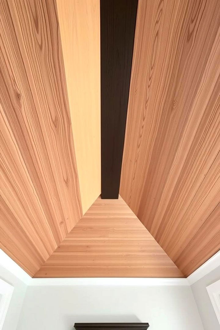 Two Tone Contrast - 22 Beadboard Ceiling Design Ideas