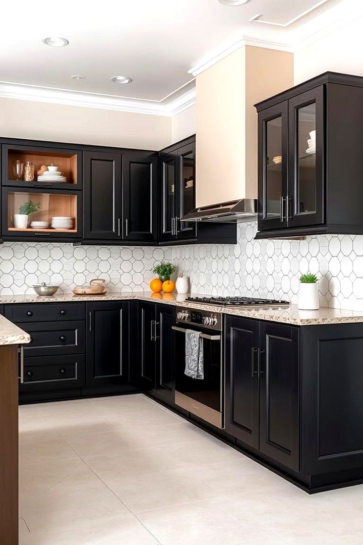 Two Tone Techniques - 22 Painting Kitchen Cabinet Ideas