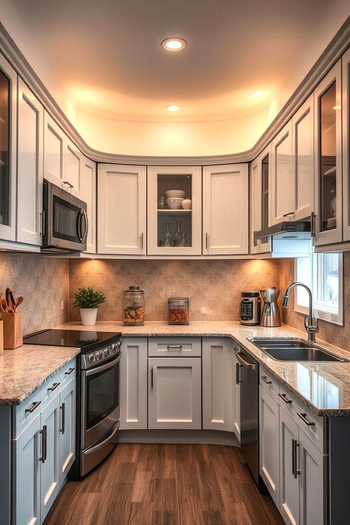 U Shaped Kitchen Layout - 22 Kitchen Layout Ideas