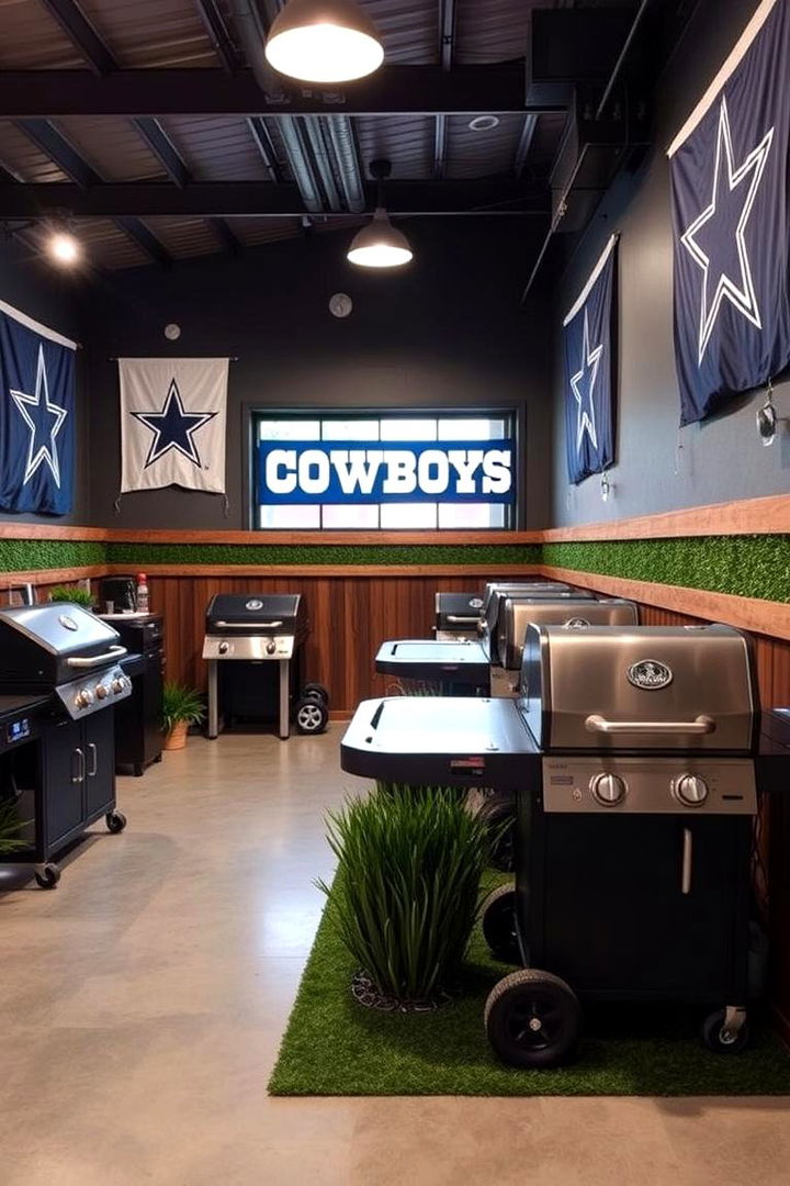 Ultimate Tailgate Room - 22 Dallas Cowboys Man Cave Ideas