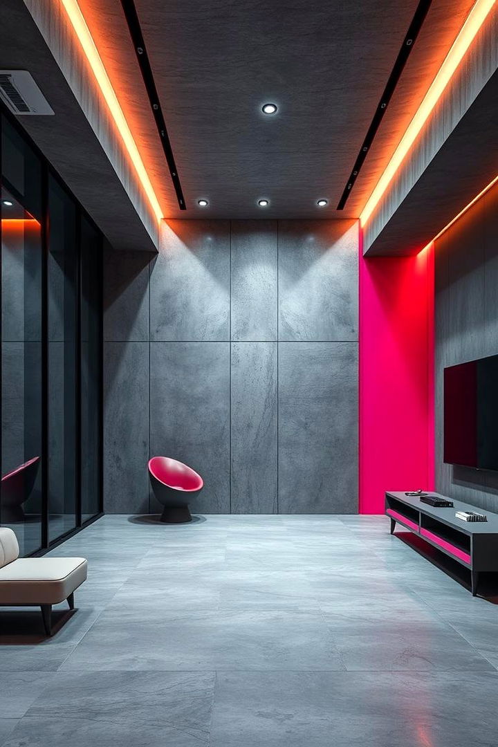 Ultra Modern Concrete Paint Style - 22 Indoor Concrete Floor Paint Ideas