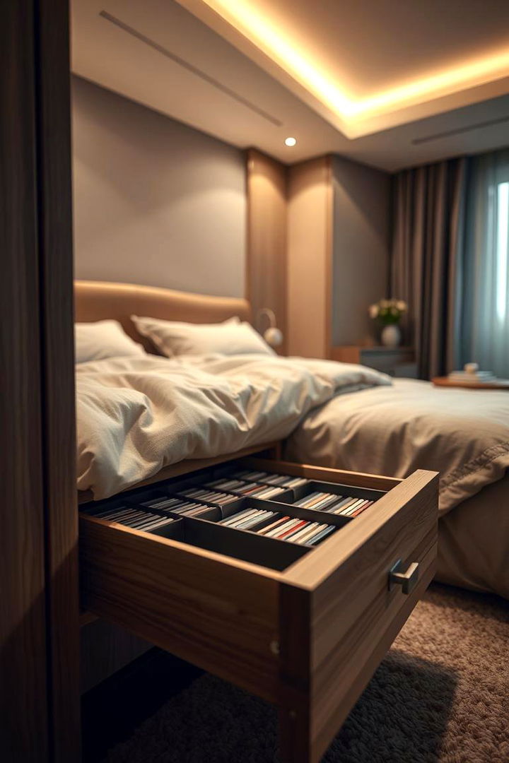Under Bed CD Storage Drawer - 22 Cd Storage Ideas