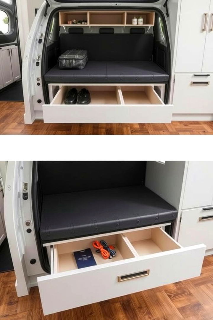 Under Bench Boot Drawers - 22 Boot Room Ideas