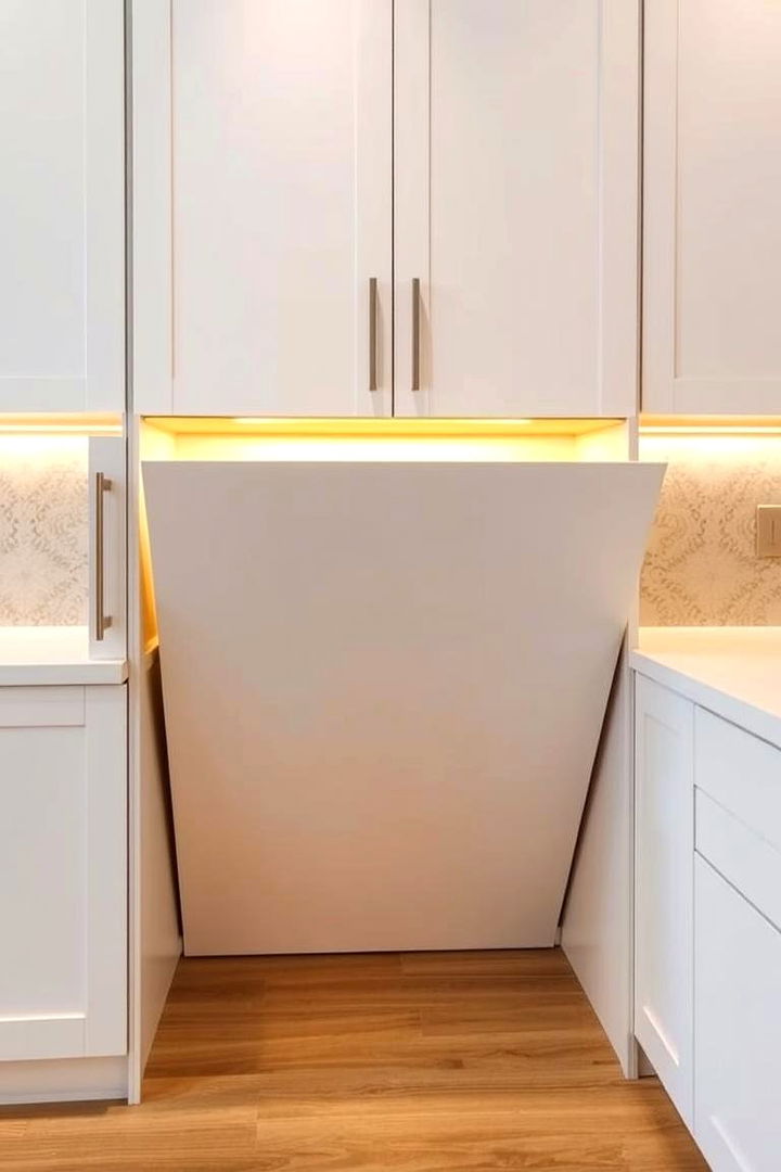Under Cabinet Concealment - 22 Hidden Door Ideas