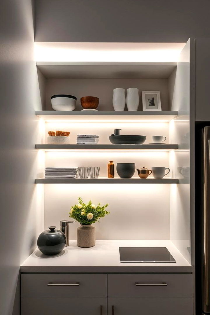 Under Cabinet Lighting Enhancements - 22 Home Office Lighting Ideas