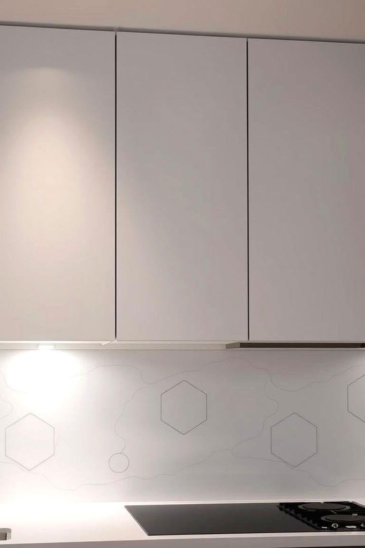 Under Cabinet Lighting for Functional Beauty - 22 Minimalist Kitchen Ideas