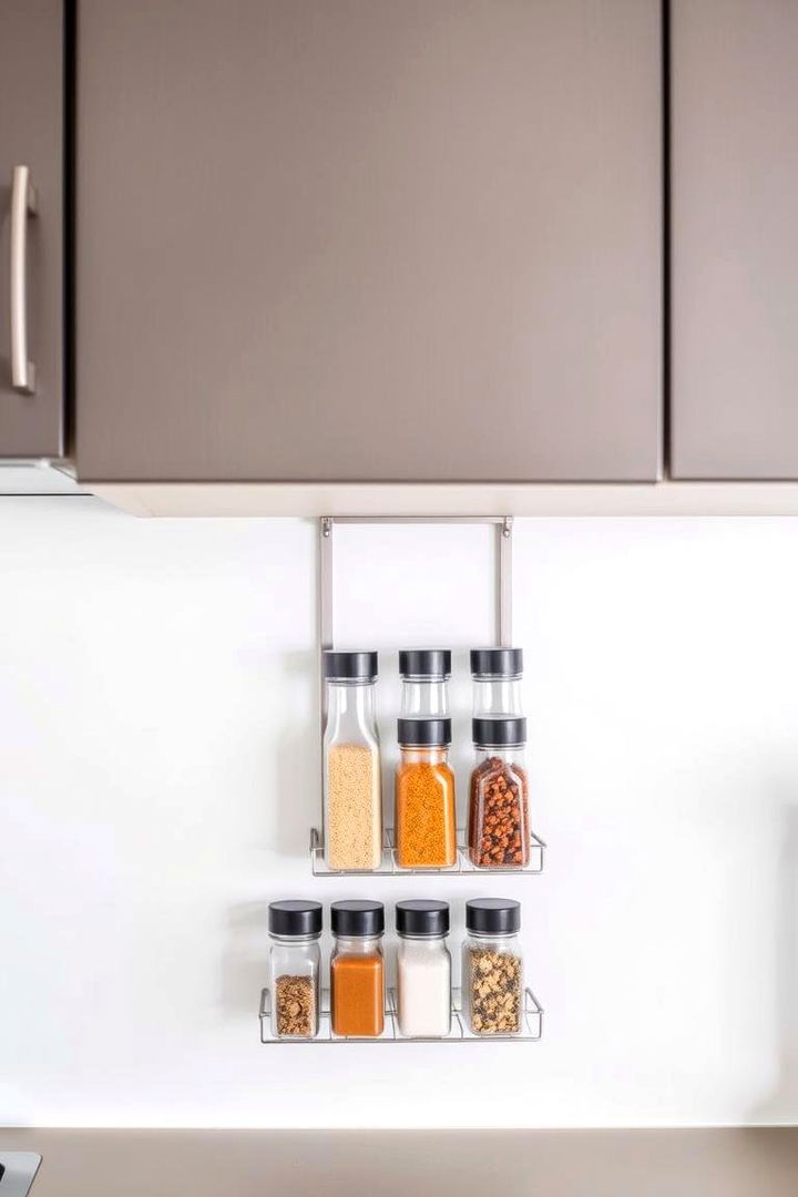 Under Cabinet Spice Rack - 22 Spice Rack Ideas