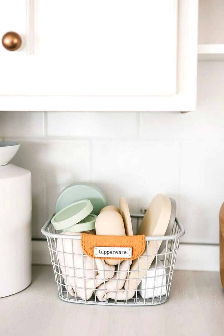 Under Shelf Baskets - 22 Tupperware Organization Ideas