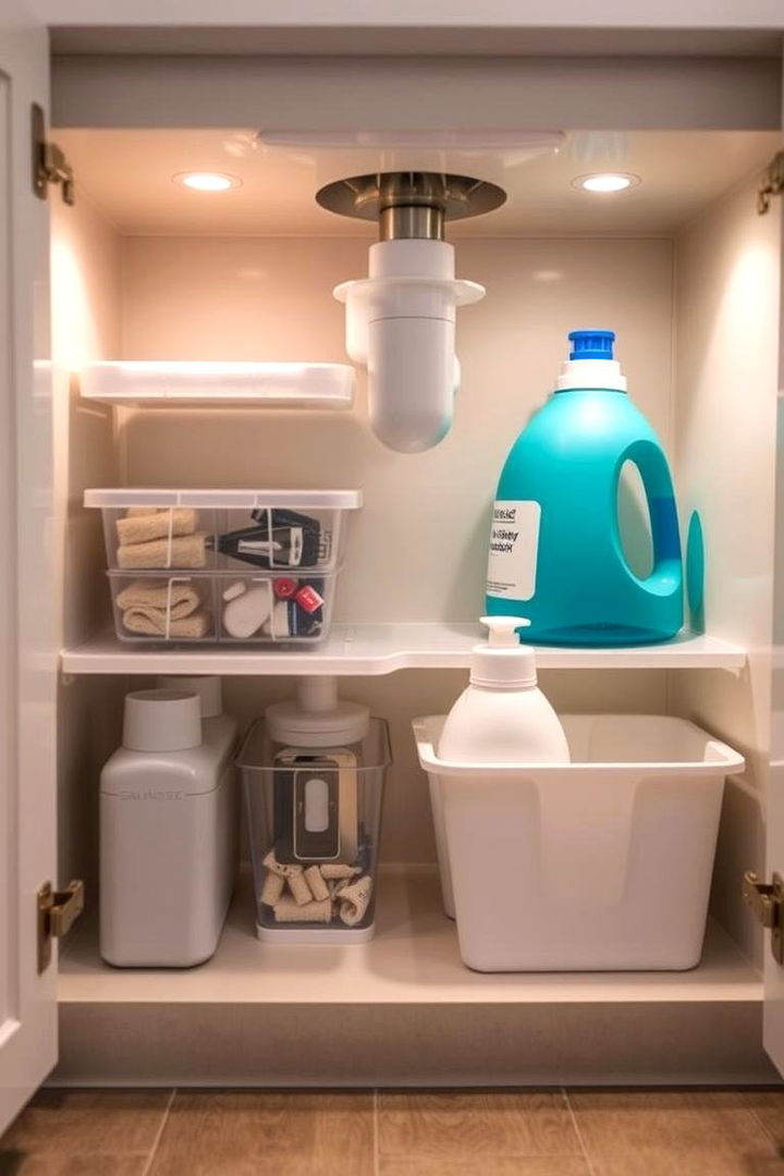Under Sink Organizer Solutions - 22 Laundry Detergent Storage Ideas