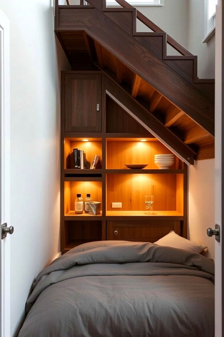 Under Stair Storage Solutions - 22 small bedroom storage ideas