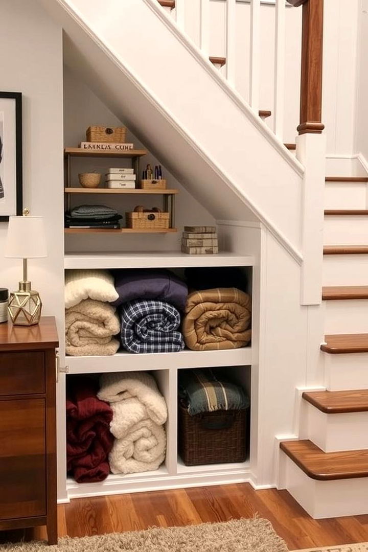 Under stair Storage Ideas - 22 Blanket Storage Ideas