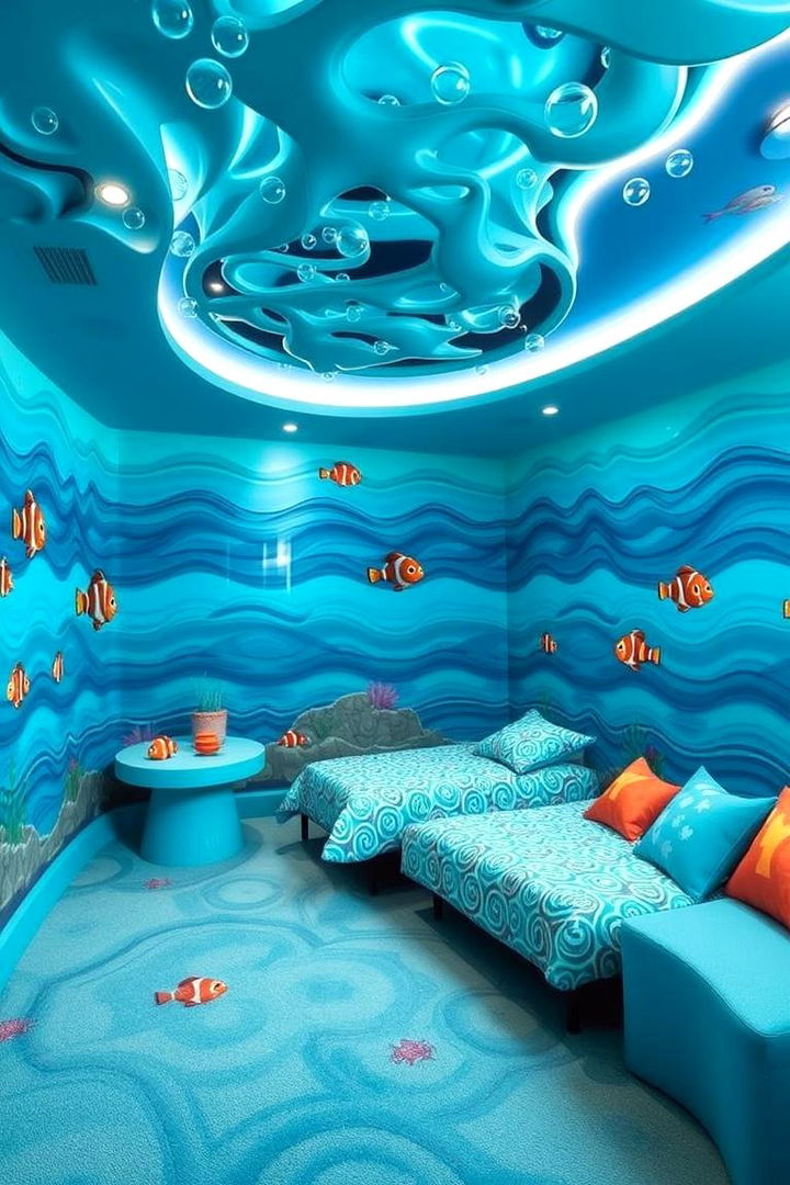 Under the Sea Adventure - 22 Disney Bedroom Ideas