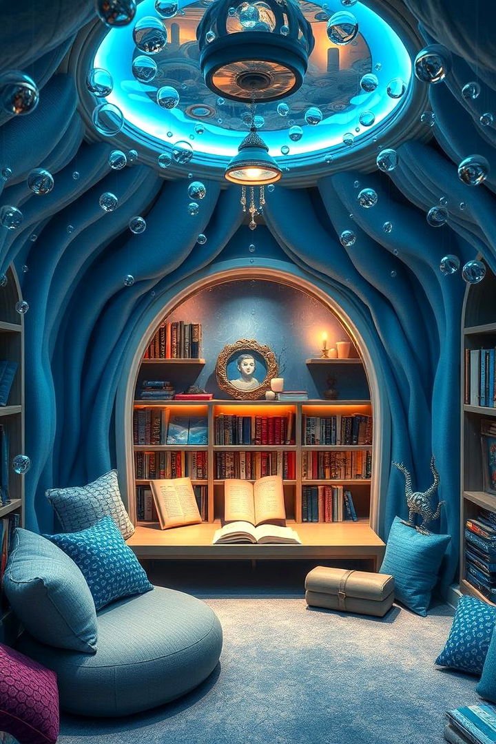 Under the Sea Reading Hideaway - 22 kids reading nook ideas