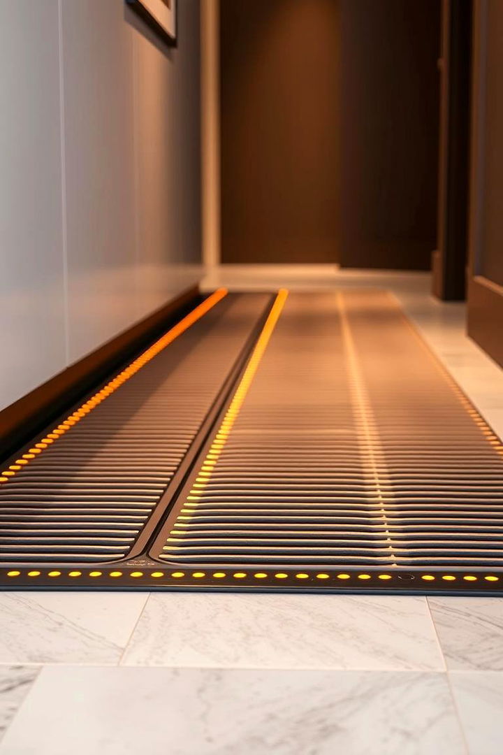 Underfloor Heating Integration - 22 Floor Transition Ideas