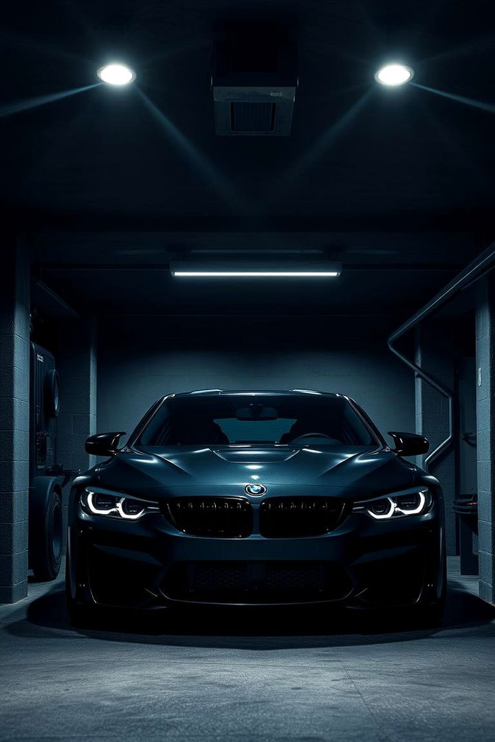 Underground Garage Vibes - 22 Black Garage Ideas