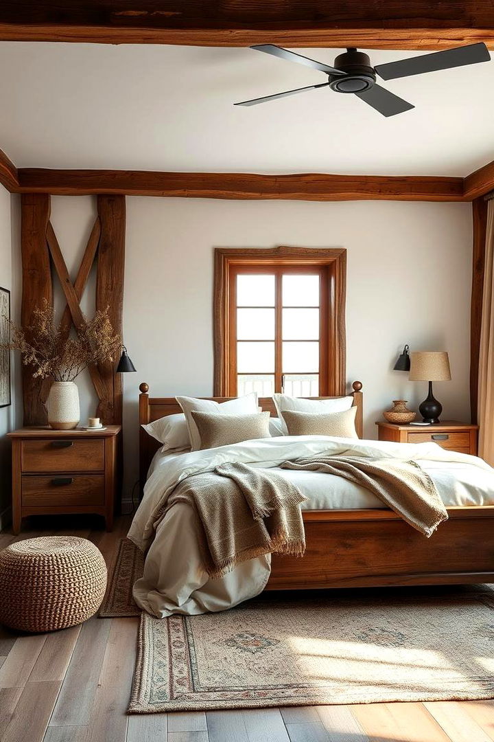 Understated Elegance in Rustic Themes - 22 Rustic Bedroom Ideas