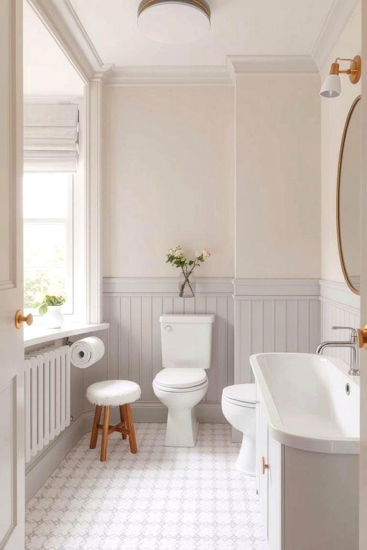 Understated Elegant Design for a Balanced Style - 22 Kids Bathroom Ideas