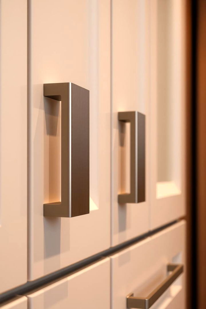 Understated Hardware - 22 Mid-century Modern Kitchen Ideas