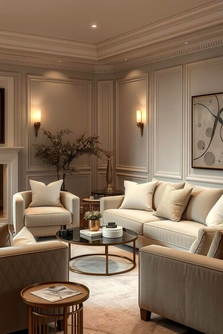 Understated Luxe in Greige - 22 Greige Interior Design Ideas