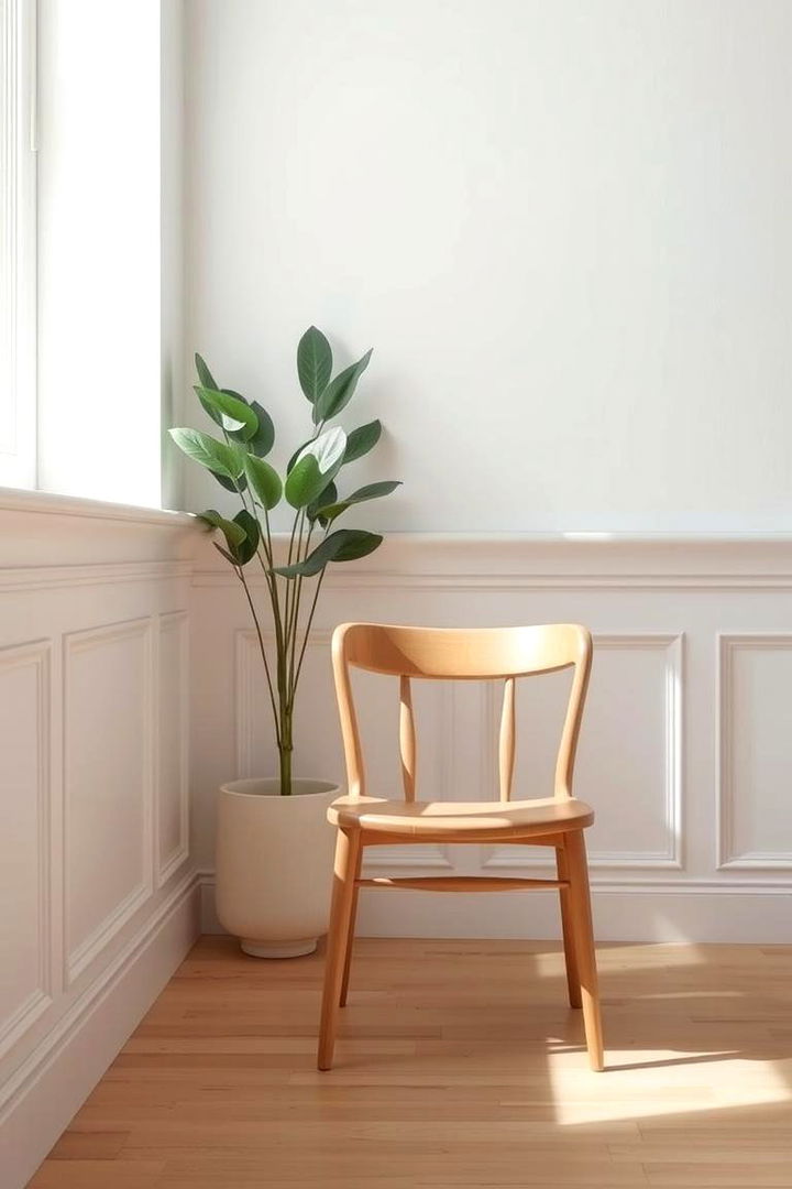 Understated Minimalism Chair Rail - 22 Chair Rail Ideas