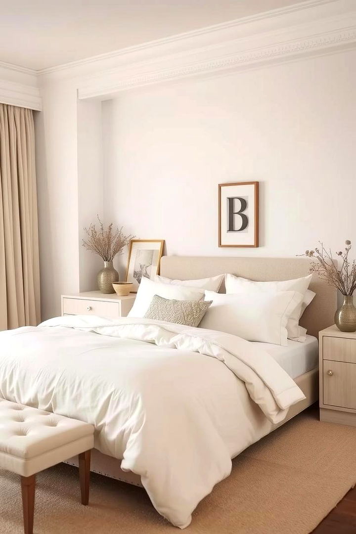 Understated Neutrals - 22 Bedroom Decor Ideas