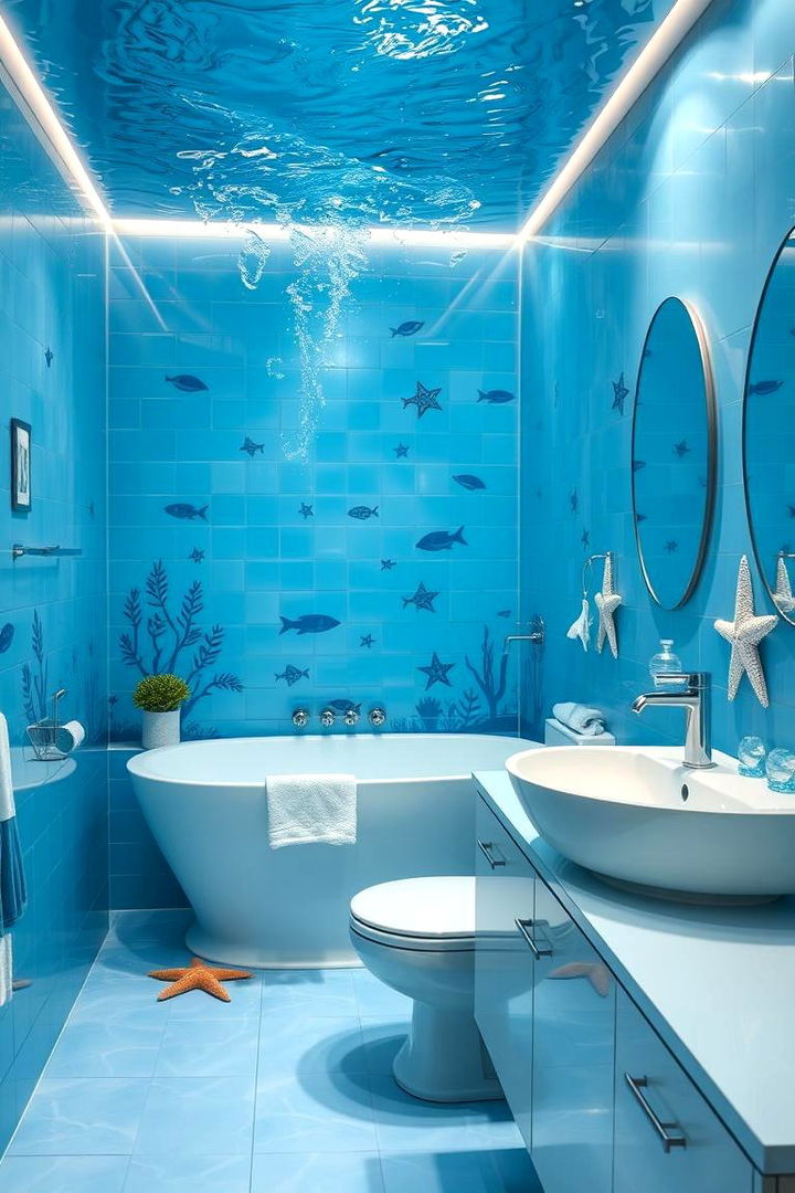 Underwater Adventure for a Splash of Imagination - 22 Kids Bathroom Ideas
