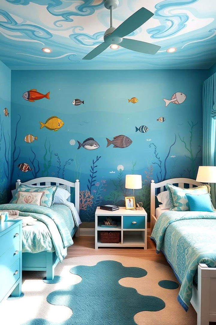 Underwater Wonderland - 22 Kids Room Paint Ideas