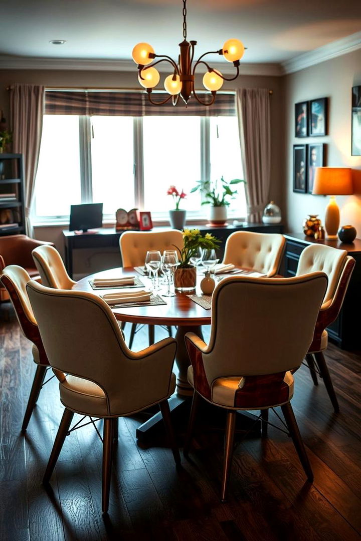 Unexpected Dining Chairs - 22 Eclectic Dining Room Ideas