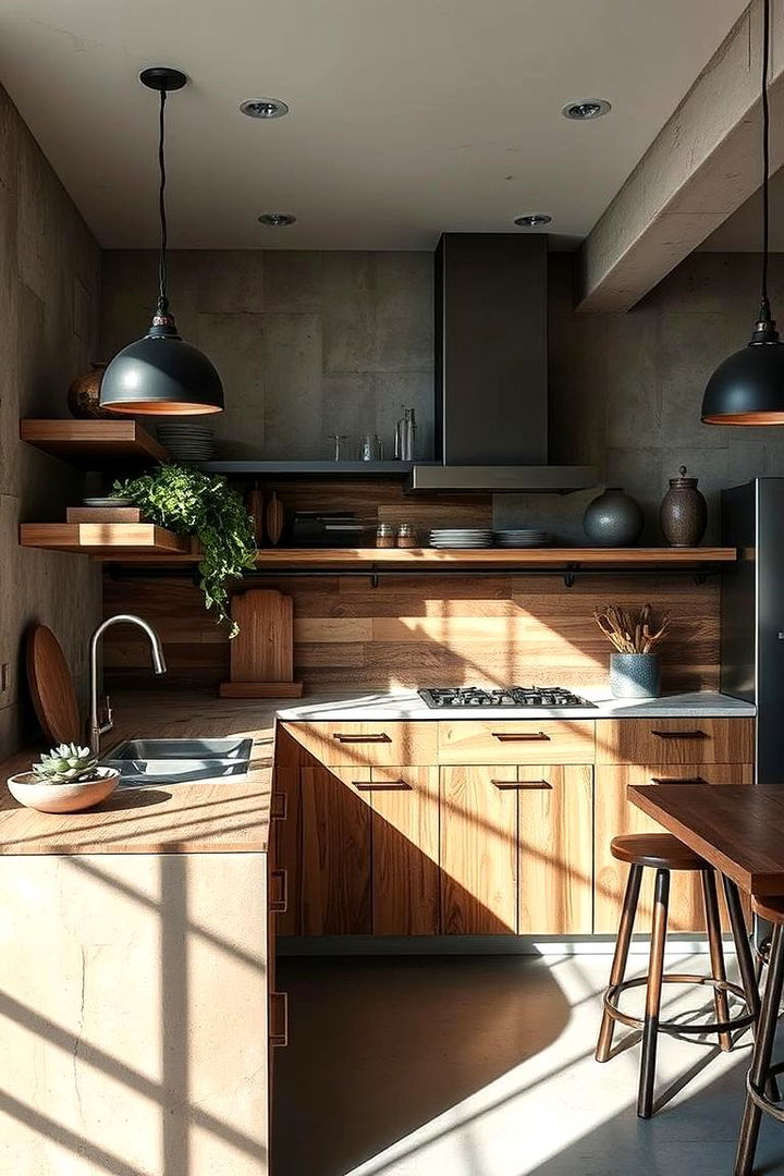 Unexpected Materials - 22 Eclectic Kitchen Ideas