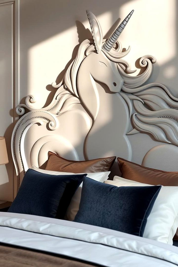 Unicorn Headboard Designs - 22 Unicorn Bedroom Ideas