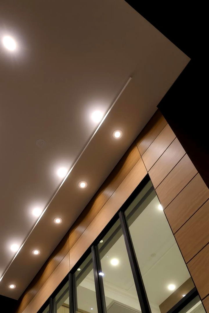 Uniform Light Distribution in Soffit Lighting Designs - 22 Soffit Lighting Ideas