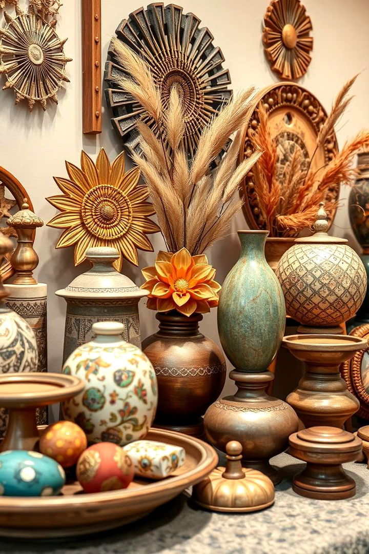 Unique Artisan Accents - 22 Rustic Barndominium Interior Design Ideas